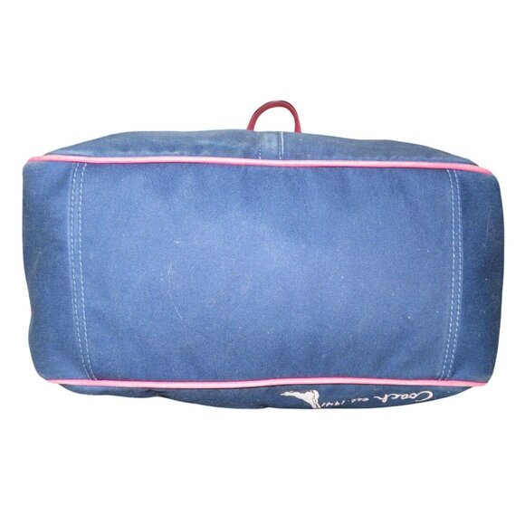 Coach 2008 Limited Edition Bonnie Cashin Navy Canvas Tote - Picture 5 of 11